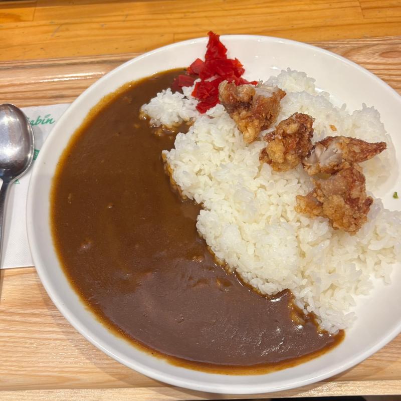 カレーランチ大盛り(まんが喫茶　ログキャビン 岡崎若松店 )