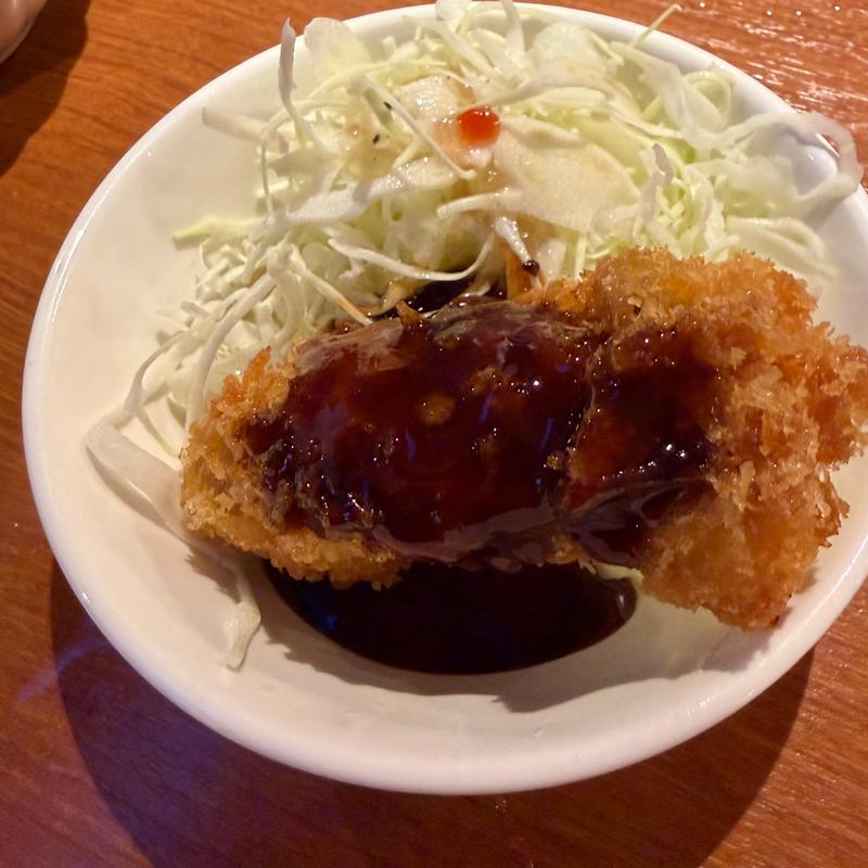 牡蠣フライ（せんべろセット）(菓酒MARU)