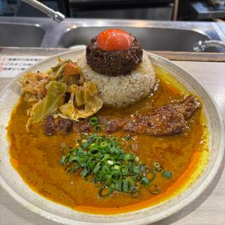 MIXキーマ豚(小)キャベツアチャール(吉田カレー )