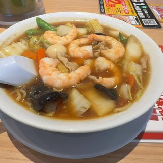 海老五目ラーメン(丸源ラーメン 三河安城店)