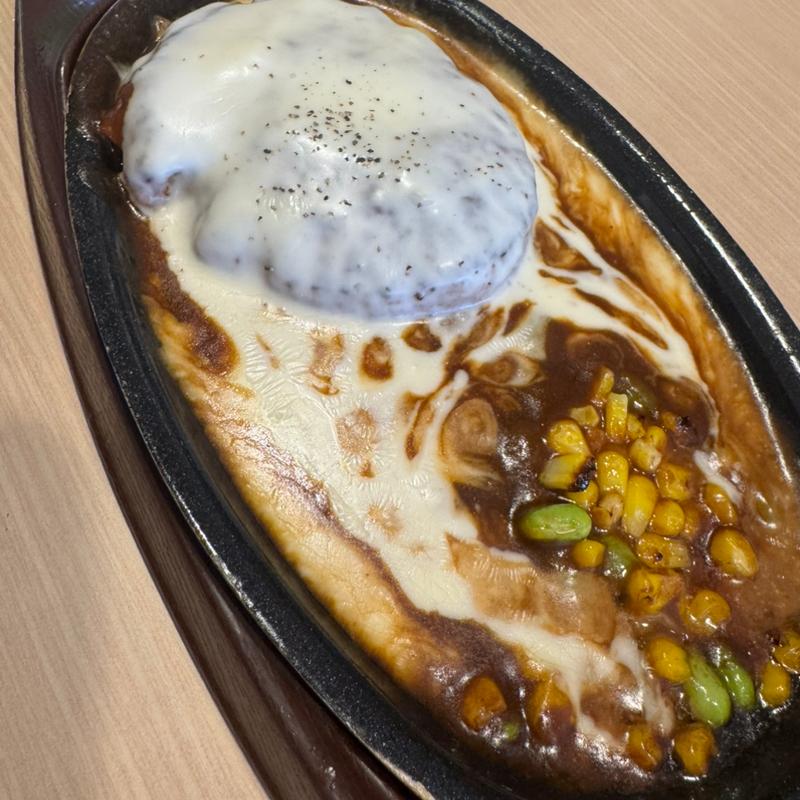 チーズONチーズINハンバーグ(ガスト 神戸森友店 )