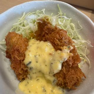 おつまみカキフライ(サーロインステーキセット)