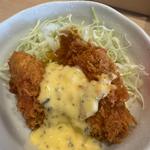 おつまみカキフライ(サーロインステーキセット)(ガスト 神戸森友店 )