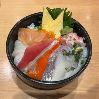 日替わり海鮮丼(神奈川回転寿司 二代目ぐるめ亭 シァル桜木町店)