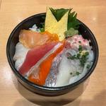 日替わり海鮮丼(神奈川回転寿司 二代目ぐるめ亭 シァル桜木町店)
