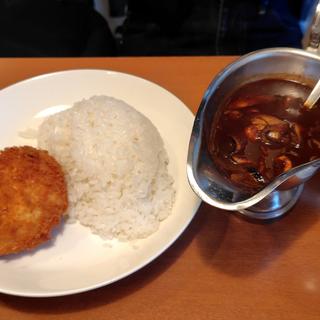 カニクリームコロッケカリー(野菜入り)(カリー屋 ジンコック)