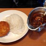 カニクリームコロッケカリー(野菜入り)(カリー屋 ジンコック)