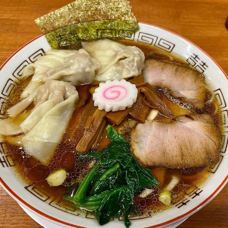 ワンタンチャーシューメン(ラーメンつぐみ)