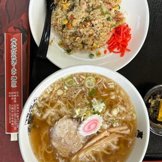 佐野ラーメン チャーハンセット