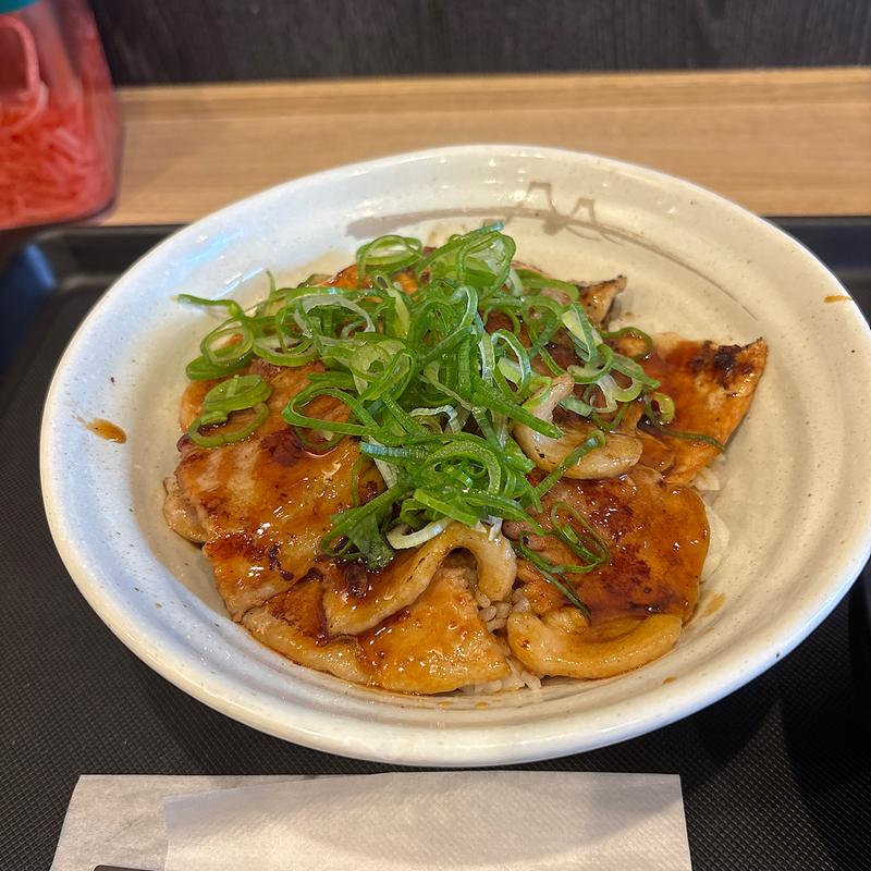 ロースとカルビの炙り十勝豚丼（並）(松屋 渋谷清水橋店 )