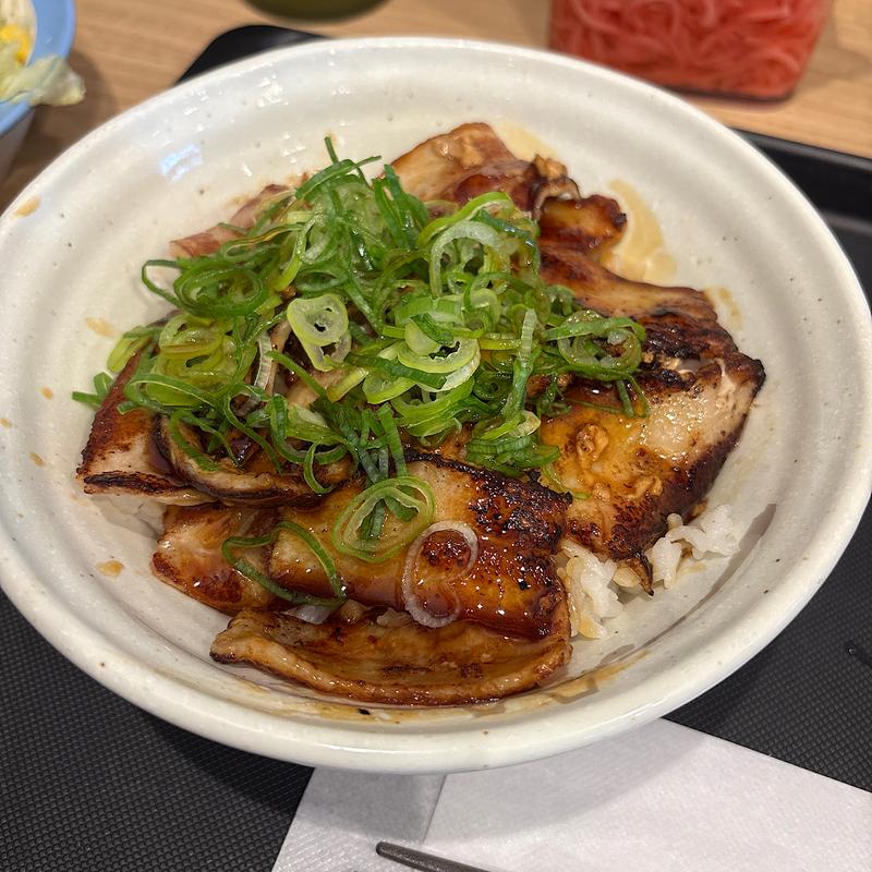 カルビの炙り十勝豚丼(松屋 渋谷清水橋店 )