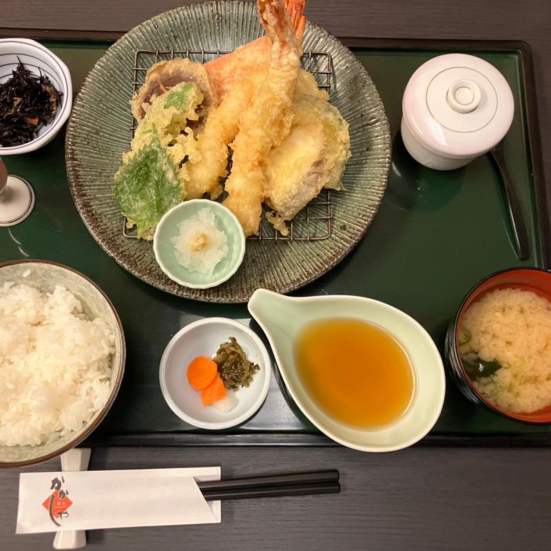 天ぷら膳(馳走かかしや)