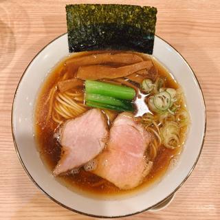 塩らーめんのスープで醤油味(らーめん3000)