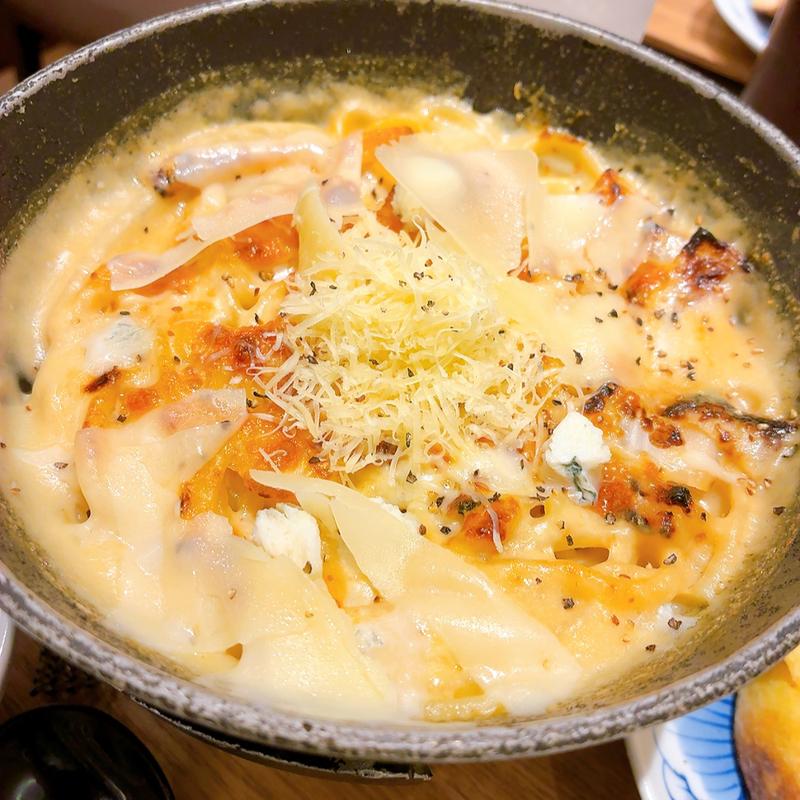 4種チーズのパスタグラタン(チーズ＆ドリア.スイーツ ミナモア広島店)