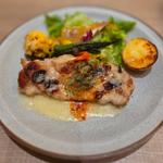 グリルチキンのマスタードソース