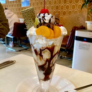 チョコレートパフェ(純喫茶スワン)