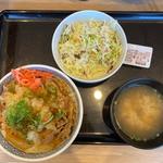 鬼おろしポン酢牛丼サラダセット