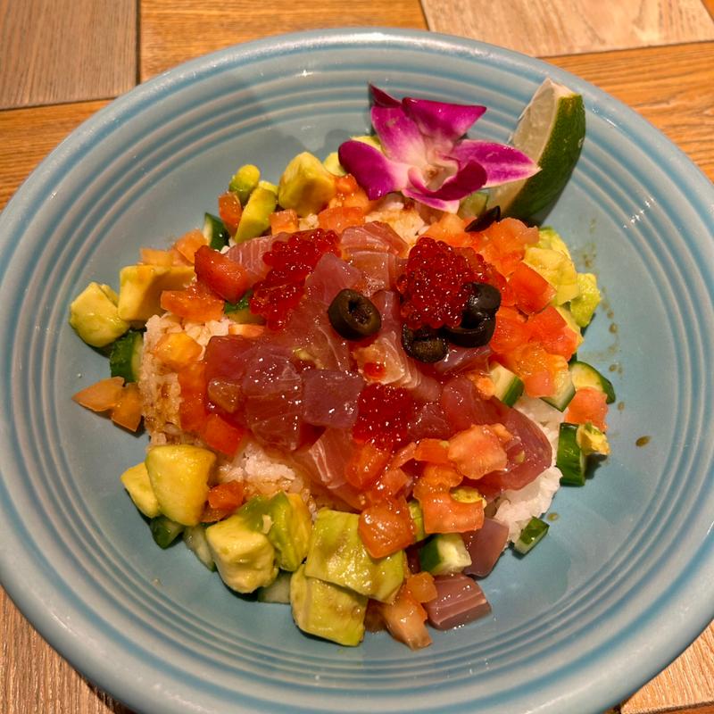 アヒポキライスボウル(コナズ珈琲幕張)