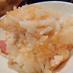 ベーコンチーズ釜飯(酒肴いそや)