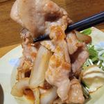 三元豚バラと玉葱のしょうが焼き(食彩 市)