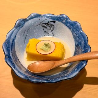 懐石　楓　南瓜豆腐胡麻美味出汁(味三昧 中村橋本店)