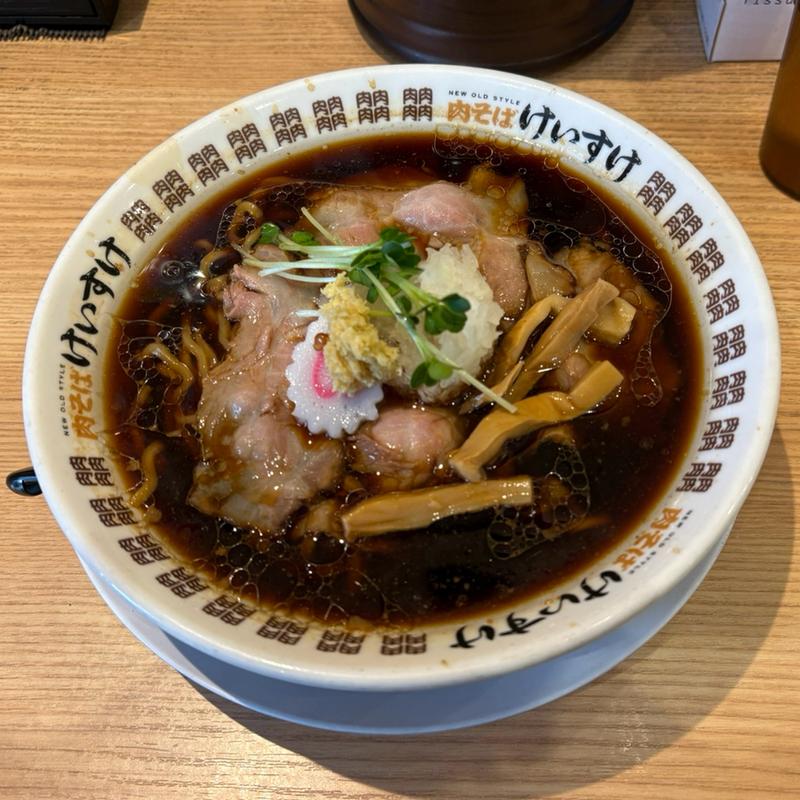 元祖肉そば醤油(肉そばけいすけ 錦糸町店)