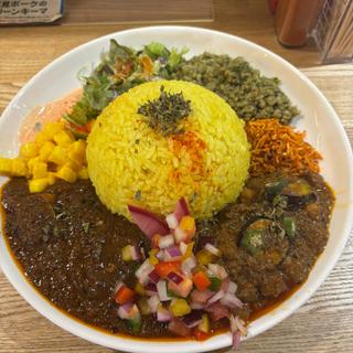 3種盛り(ハロガロ)