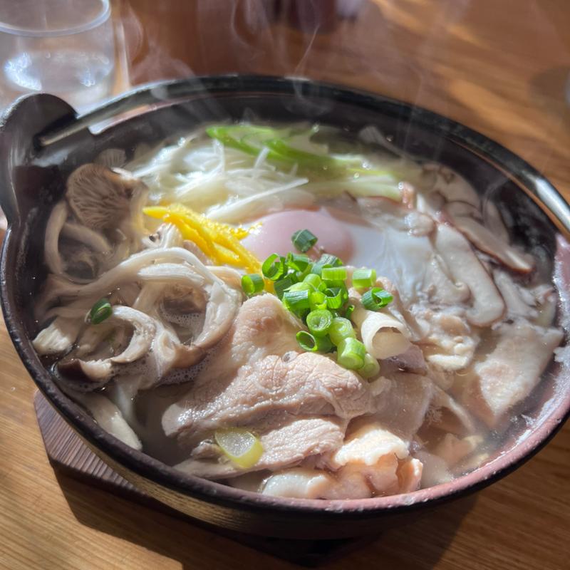 塩ちゃんこ鍋うどん(手打うどん 粉家)