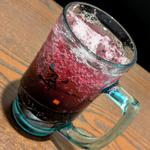 翠ジン赤しそソーダ