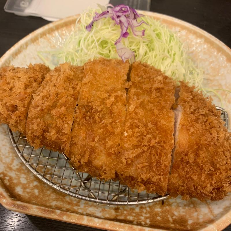 特上ロース定食(とんかつ勝 追浜本店)
