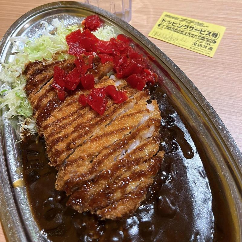 ロースカツカレー(ゴーゴーカレー 上野御徒町店)