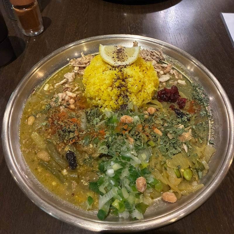 裏きなこ　ABあいがけ(きなこカリー)