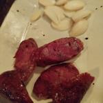 ソーセージとニンニク