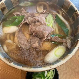 肉きつねうどん(あじ川)