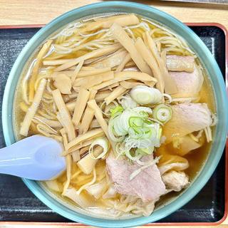 ワンタンメン メンマ(手打ち中華そば 大丸)