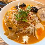 こく辛みそらーめん(麺日和 そらや 下島店)