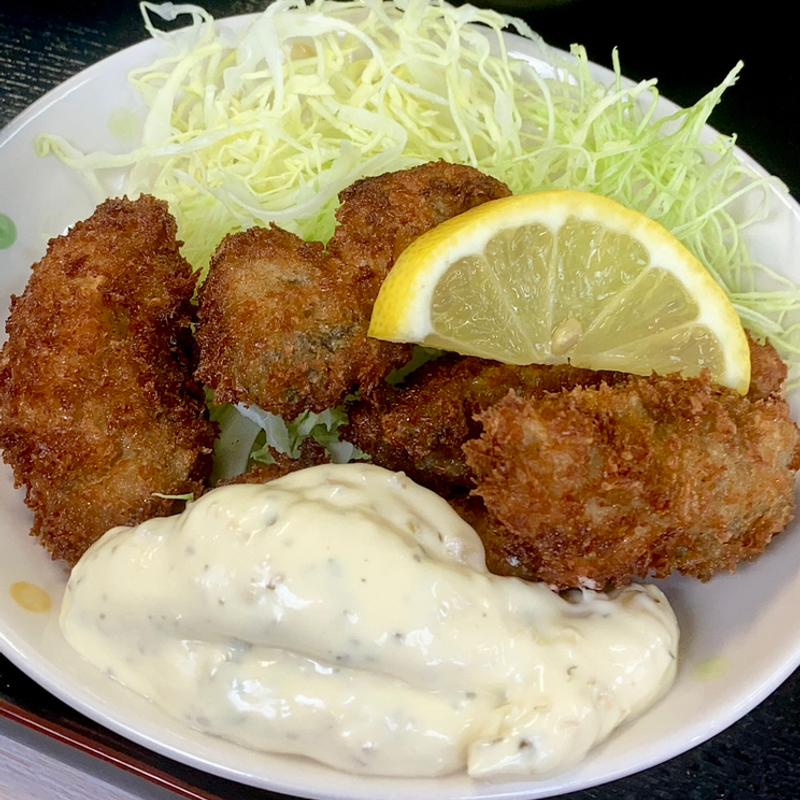 カキフライ(お食事処 さわの)