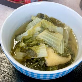 なっぱの煮付け