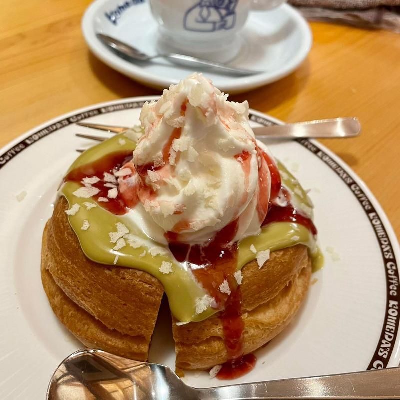 シロノワールミニ ピスタチオルージュ(コメダ珈琲店 横浜瀬谷店 （コメダコーヒーテン）)