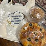 フォカッチャ・紅茶メロンパン