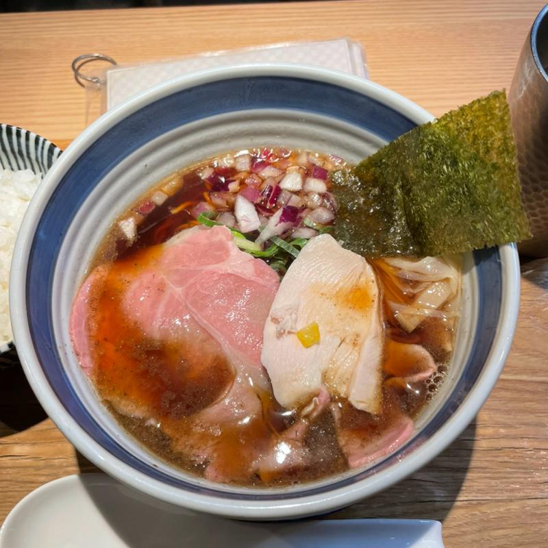 熟成醤油の中華そば(おダシと銀しゃり 中華そば 二兎)