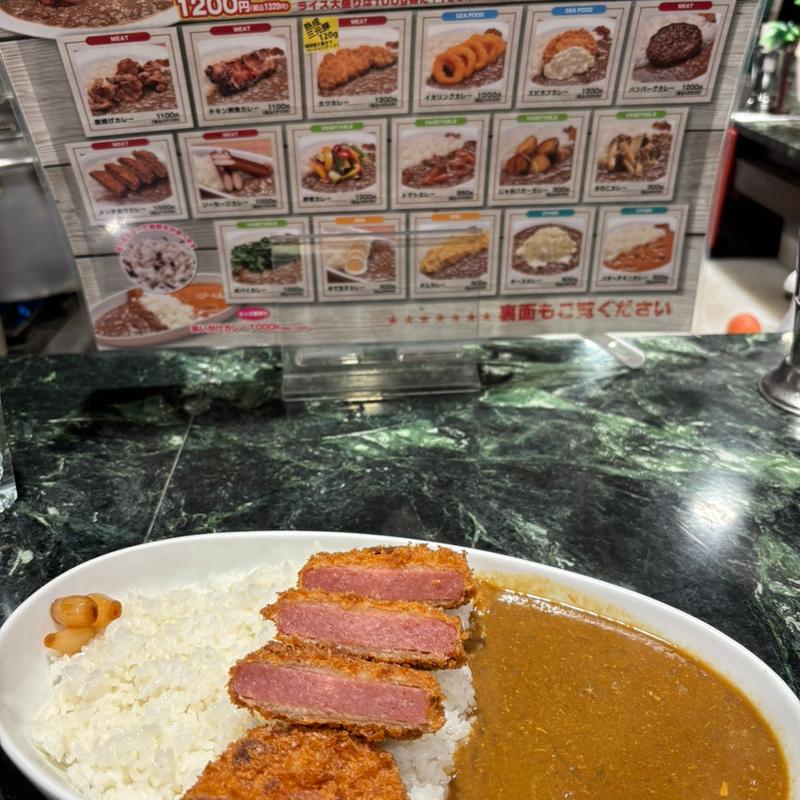 ハムカツカレー(Curry NaNa 奥田店)