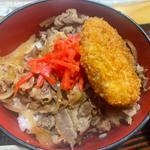 あかね風牛丼(武州うどんあかね&みどりダイニング)