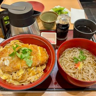 カツ丼セット(家族亭 阪急茨木店)