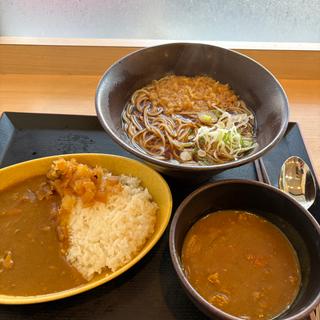 朝定食カレーライス(ゆで太郎 もつ次郎 花小金井店)