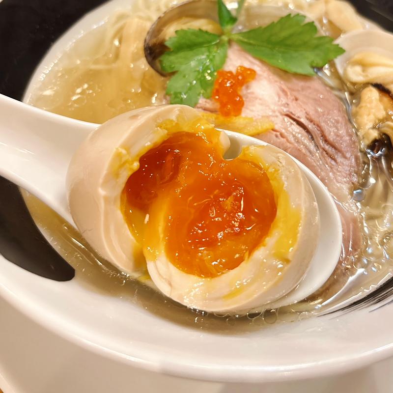 半熟味玉(麺処しろくろ)