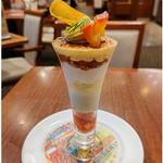 紅玉りんご&スイートポテトのブリュレパフェ