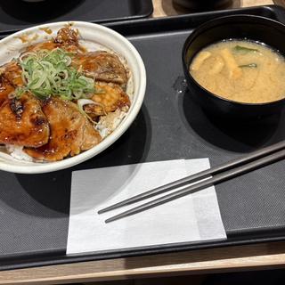 ロースの炙り十勝豚丼(松屋 草加西口店)