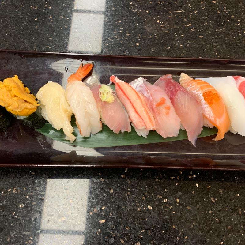 特上寿司盛り合わせ(氷見 きときと寿し 婦中有沢店)