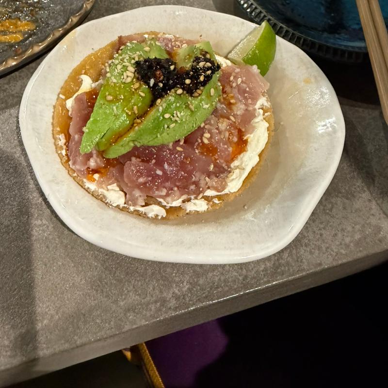 ハガツオのトスターダ(唐黍堂)